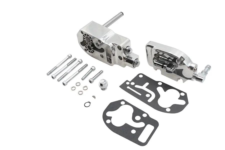 Ultima Oil Pump Assembly Polished for Harley Davidson FXST, FLT, FLST, FXR Models (Part #98-518) by Ultima