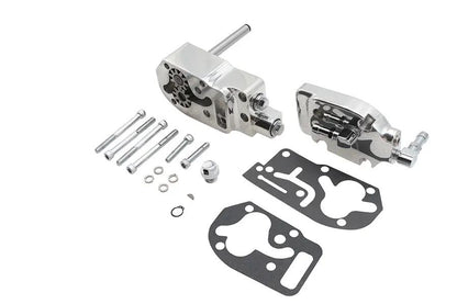Ultima Oil Pump Assembly Polished for Harley Davidson FXST, FLT, FLST, FXR Models (Part #98-518) by Ultima