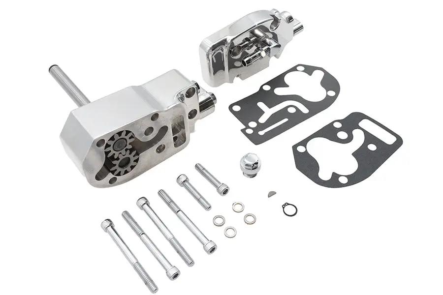 Ultima Oil Pump Assembly Polished for Harley Davidson FXST, FLT, FLST, FXR Models (Part #98-518) by Ultima