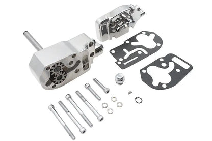 Ultima Oil Pump Assembly Polished for Harley Davidson FXST, FLT, FLST, FXR Models (Part #98-518) by Ultima