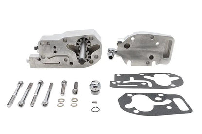Ultima Oil Pump Assembly Polished for Harley Davidson FXST, FLT, FLST, FXR Models (Part #98-518) by Ultima