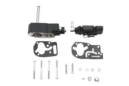 Ultima Oil Pump Assembly Wrinkle Black for Harley Davidson FXST, FLT, FLST, FXR 1984-1991 by Ultima