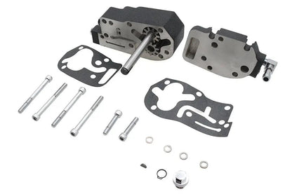 Ultima Oil Pump Assembly Wrinkle Black for Harley Davidson FXST, FLT, FLST, FXR 1984-1991 by Ultima