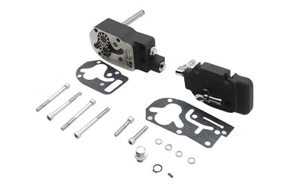 Ultima Oil Pump Assembly Wrinkle Black for Harley Davidson Motorcycles - Part 98-520 by Ultima