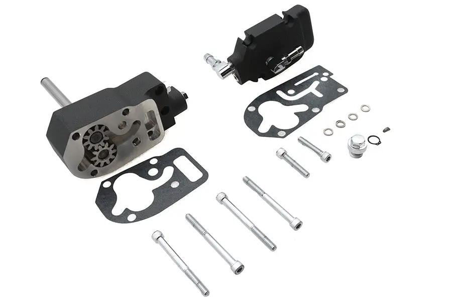 Ultima Oil Pump Assembly Wrinkle Black for Harley Davidson Motorcycles - Part 98-520 by Ultima