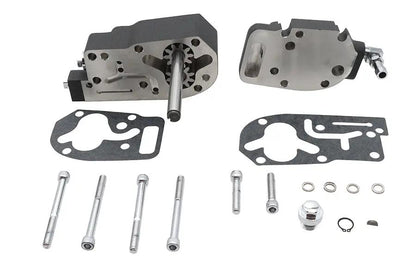 Ultima Oil Pump Assembly Wrinkle Black for Harley Davidson Motorcycles - Part 98-520 by Ultima