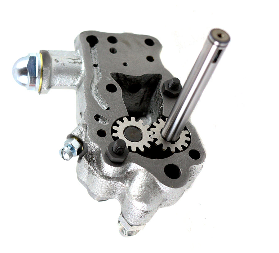 Motorshop Replica Cast Iron Oil Pump Assembly for Harley Davidson FL 1955-1964