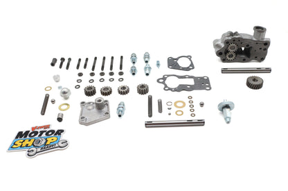 Motorshop Replica Cast Iron Oil Pump Assembly for Harley Davidson FL (1955-1964)