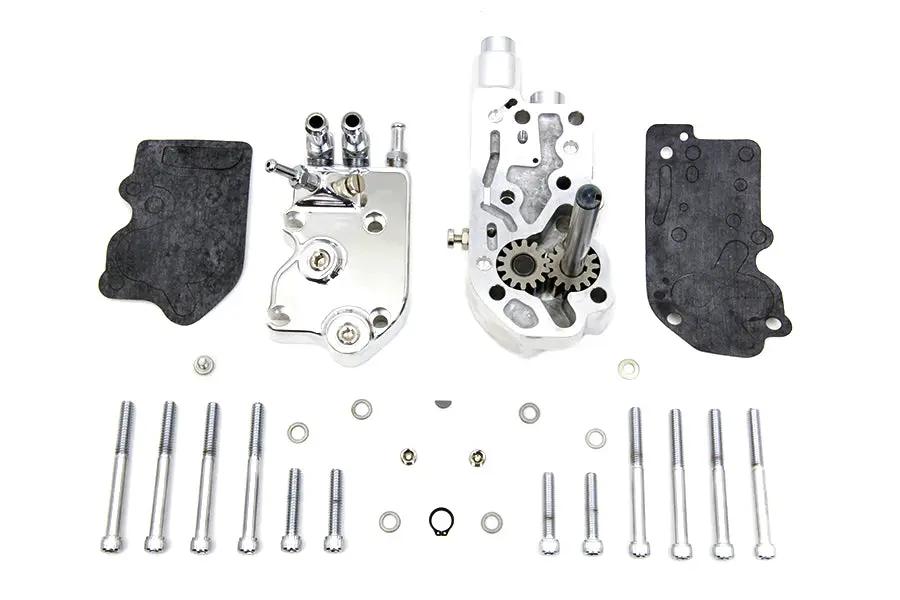 Sifton Polished Oil Pump Assembly for Harley Davidson Big Twin Engines - Part 20276 by Sifton
