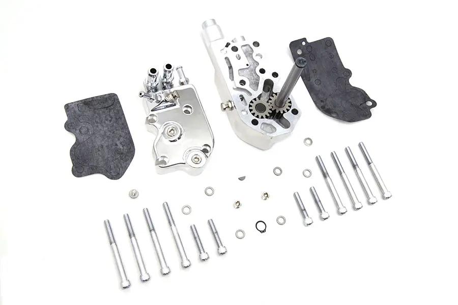 Sifton Polished Oil Pump Assembly for Harley Davidson Big Twin Engines - Part 20276 by Sifton