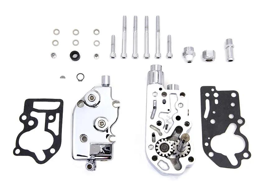 Sifton Chrome Oil Pump Assembly Part 1080 for Harley Davidson FXST and FLST (1992-1998) by Sifton