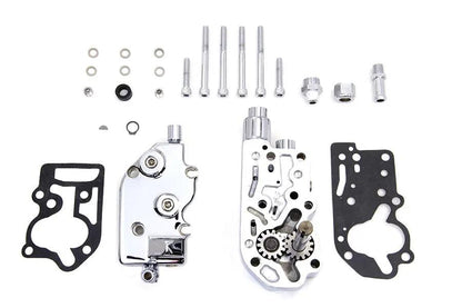 Sifton Chrome Oil Pump Assembly Part 1080 for Harley Davidson FXST and FLST (1992-1998) by Sifton