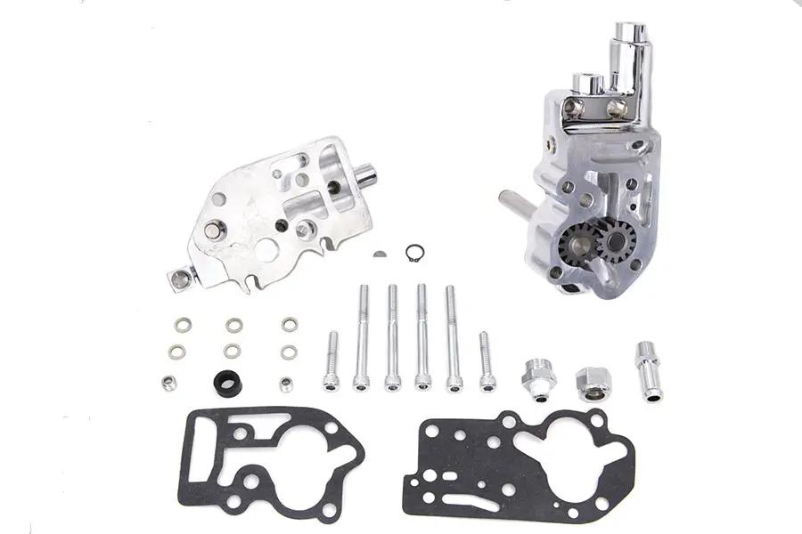 Sifton Chrome Oil Pump Assembly Part 1080 for Harley Davidson FXST and FLST (1992-1998) by Sifton