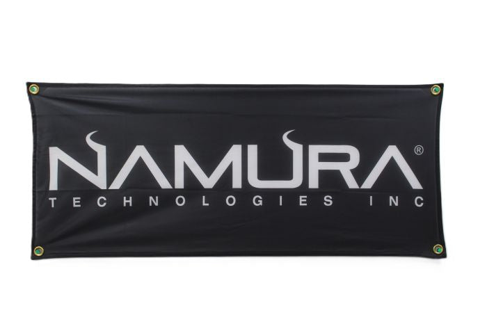 Namura Technologies Inc Black Banner - 16 inches Tall by 36 inches Wide