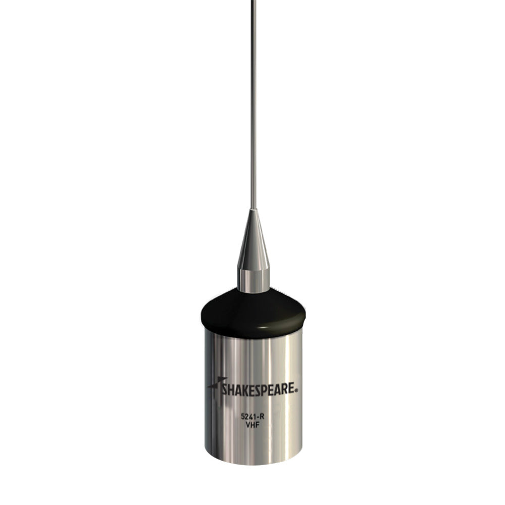 Shakespeare 5241-R VHF Marine Antenna - Compact 3 Foot Heavy-Duty End-Fed Antenna for Boats