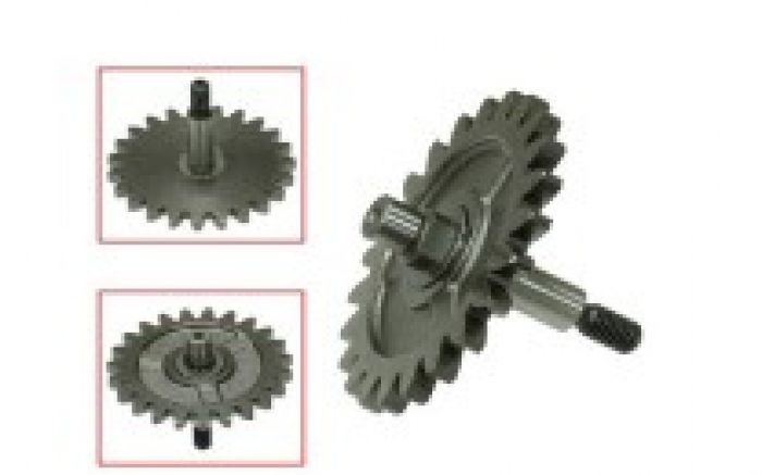 Psychic Water Pump Shaft with Gear - Part Number MX-10213B