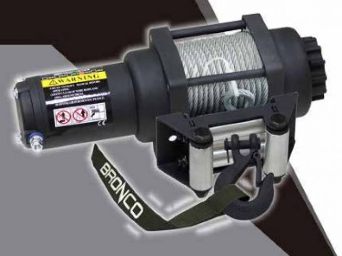 BRONCO 3500lb Black Edition Winch with Wireless Remote - Model AC-12025