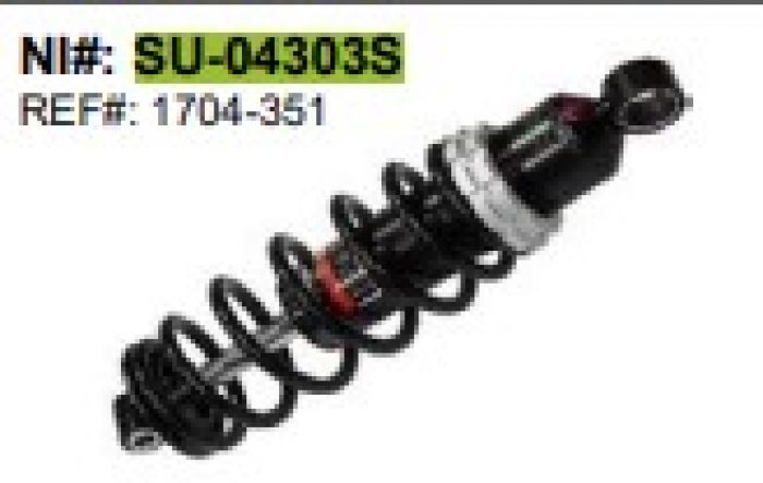 SPI Front Track Gas Chock Assembly - Part Number SU-04303S