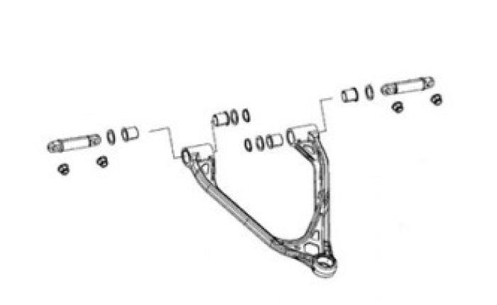 SPI A-Arm Bushing Kit by SPI - Part Number SM-08617