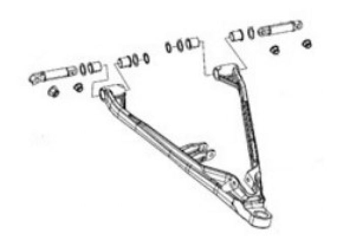 SPI A-Arm Bushing Kit - Part Number SM-08618 by SPI
