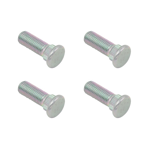 Bronco ATV Hub Bolts 4 Pack - Heavy-Duty Motorcycle Wheel Fasteners