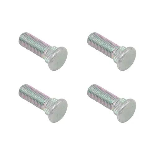 Bronco ATV Hub Bolts 4 Pack - Heavy-Duty Motorcycle Wheel Fasteners by BRONCO