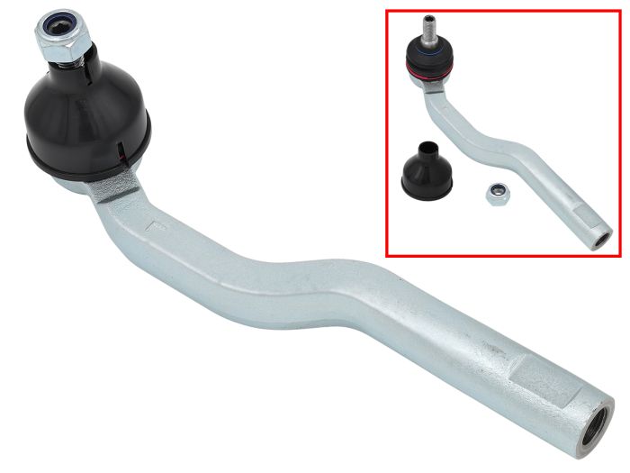 Bronco AT-08742L Left Side Tie Rod End for Automotive Steering Systems
