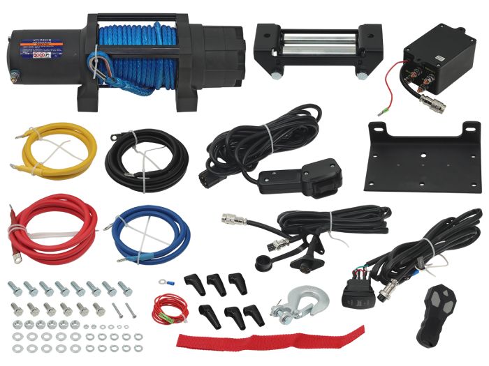 BRONCO AC-12135-1 6,000 lbs Wireless Synthetic Rope Winch