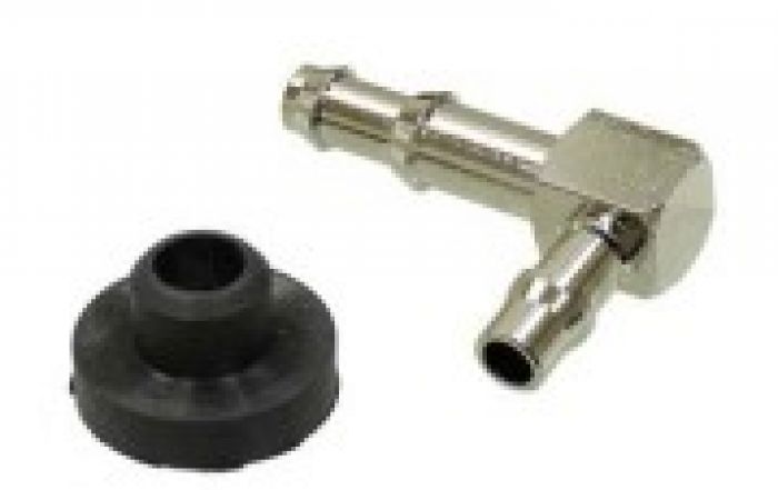 SPI Fuel Tank Fitting with Grommet 5/16 - Part Number UP-07052