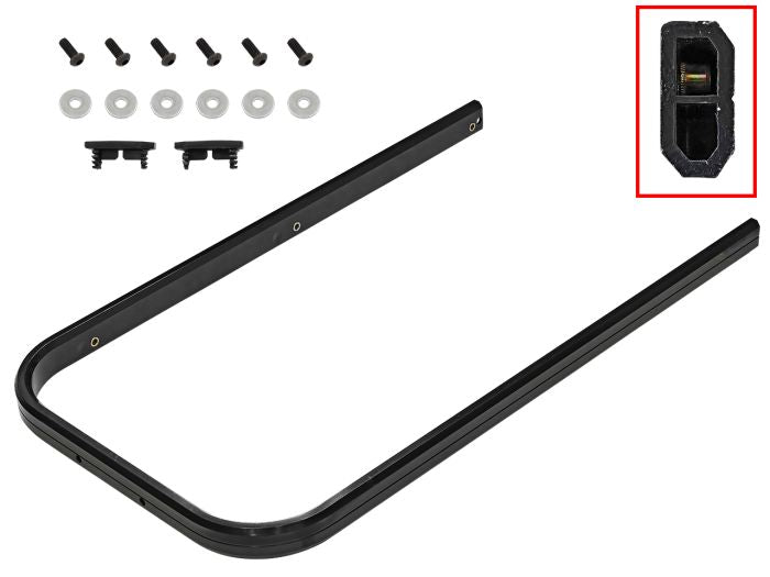 SPI Rear Heavy Duty Bumper for Ski Doo - Part Number SC-12544