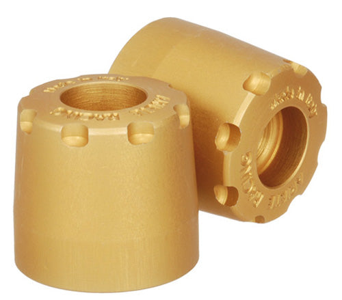 ARIETE Kawasaki Aluminum Handlebar Weights - Gold Finish, Part 12997/KA-O