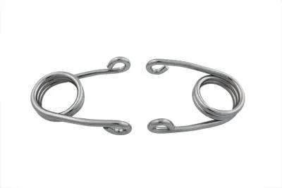 V-Twin Chrome 2 Inch Torsion Seat Spring Set - Pair for Motorcycles by V-Twin