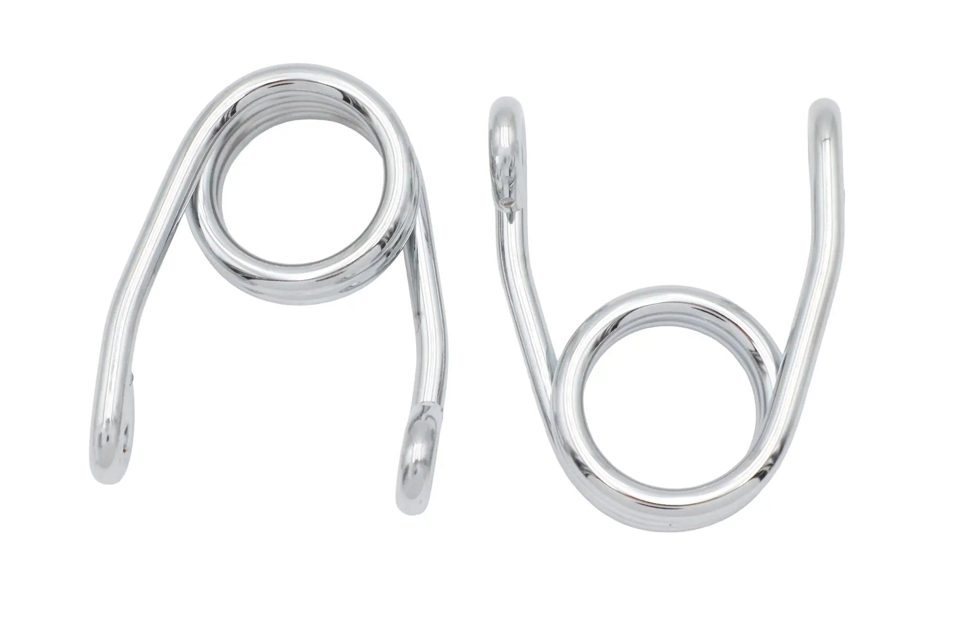 V-Twin Chrome 2 Inch Torsion Seat Spring Set - Pair for Motorcycles by V-Twin