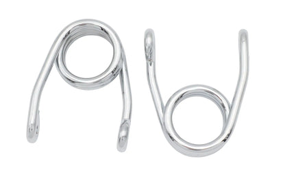 V-Twin Chrome 2 Inch Torsion Seat Spring Set - Pair for Motorcycles by V-Twin