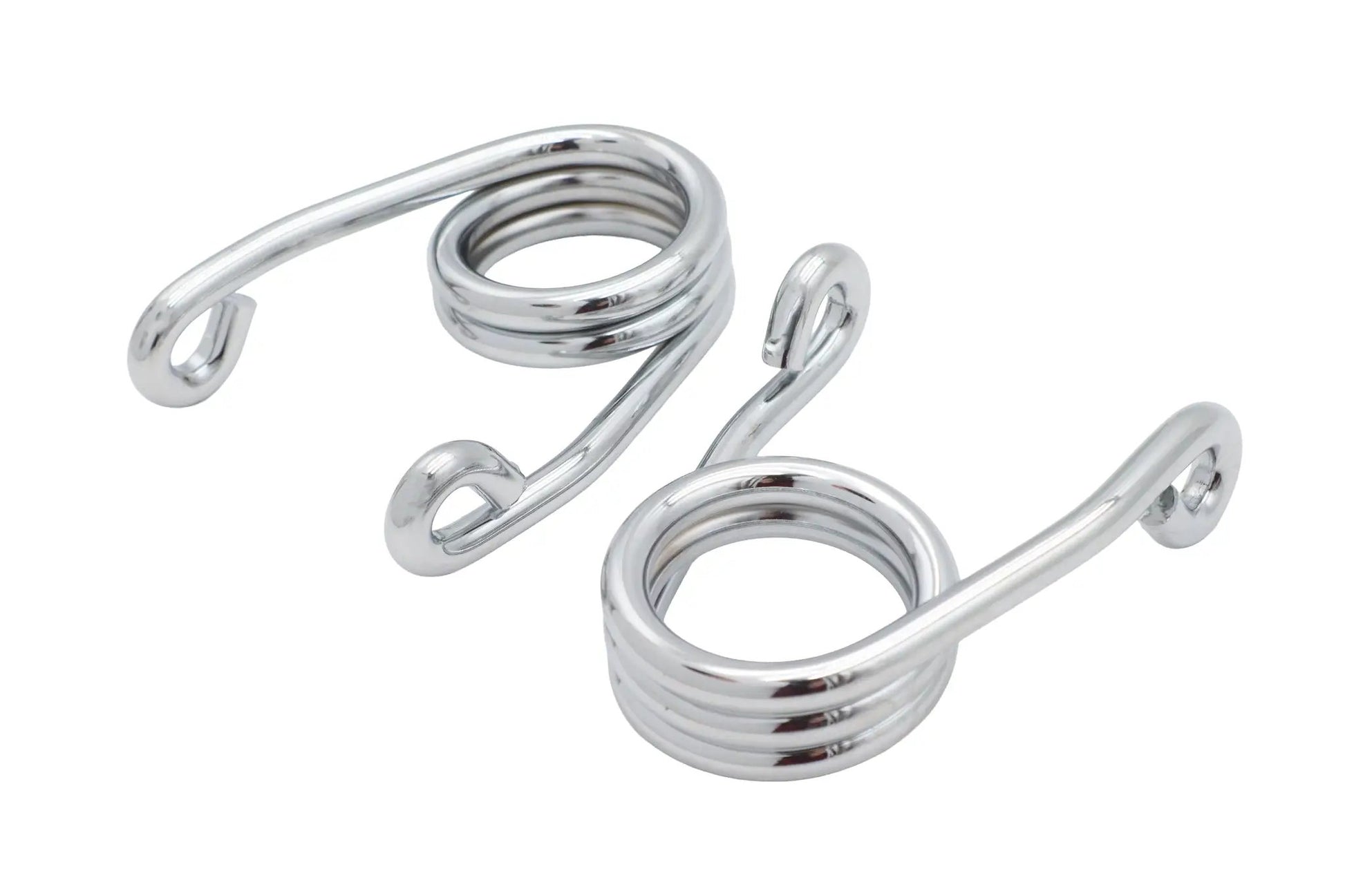 V-Twin Chrome 2 Inch Torsion Seat Spring Set - Pair for Motorcycles by V-Twin