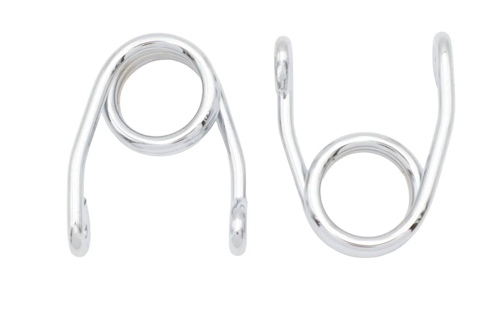 V-Twin Chrome 2 Inch Seat Spring Set - Durable Rear Suspension Components for Motorcycle Seats by V-Twin