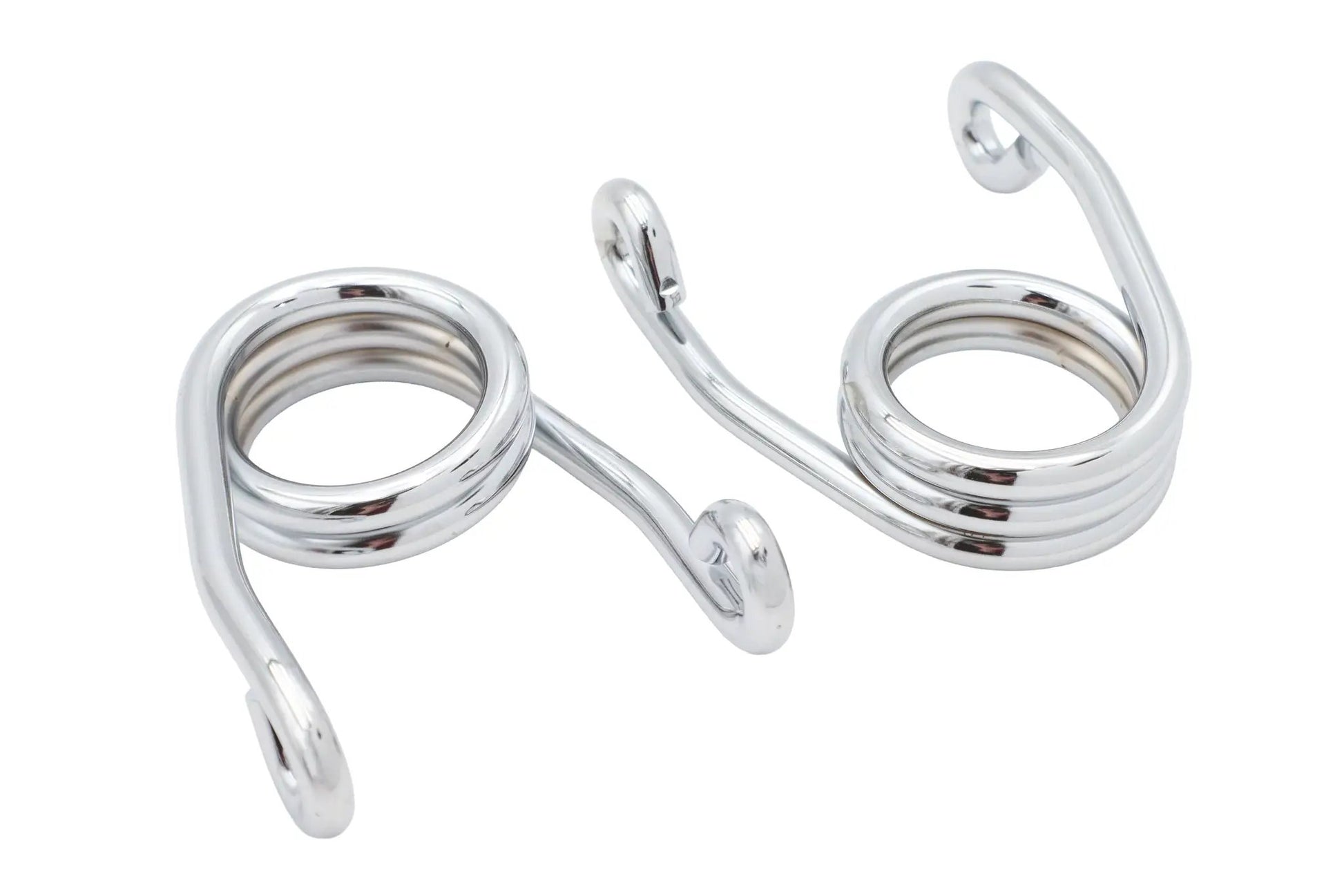 V-Twin Chrome 2 Inch Seat Spring Set - Durable Rear Suspension Components for Motorcycle Seats by V-Twin