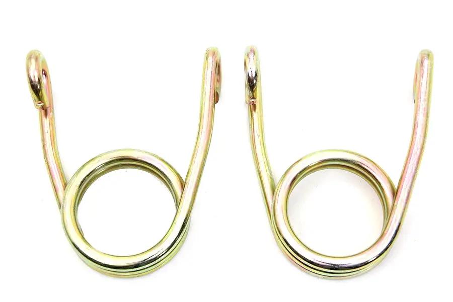 V-Twin 13-0276 Brass Plated 2 Inch Torsion Seat Spring Set for Motorcycle Seats by V-Twin
