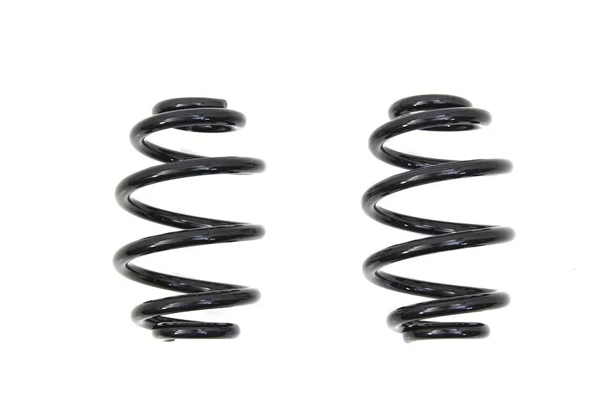 V-Twin Black 3 Inch Seat Spring Set for Motorcycle Suspension by V-Twin