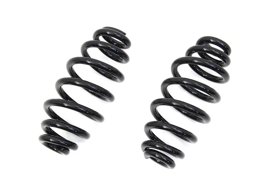 V-Twin Black 5-Inch Seat Spring Set with Heavy-Duty Support by V-Twin