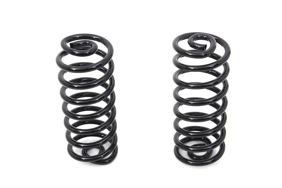 V-Twin Black 5 inch Seat Spring Set for Harley Davidson FLH (1965-1974) by V-Twin