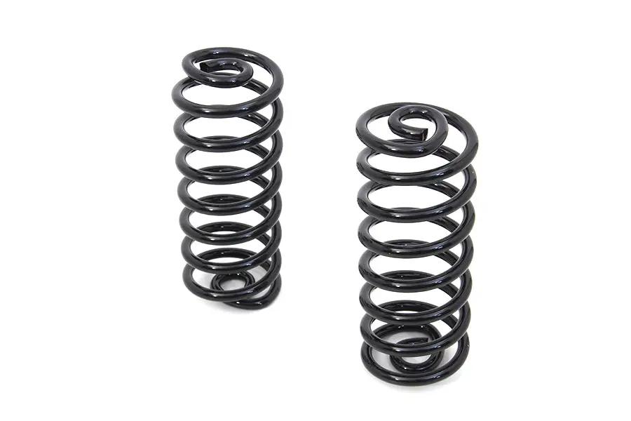 V-Twin Black 5 inch Seat Spring Set for Harley Davidson FLH (1965-1974) by V-Twin