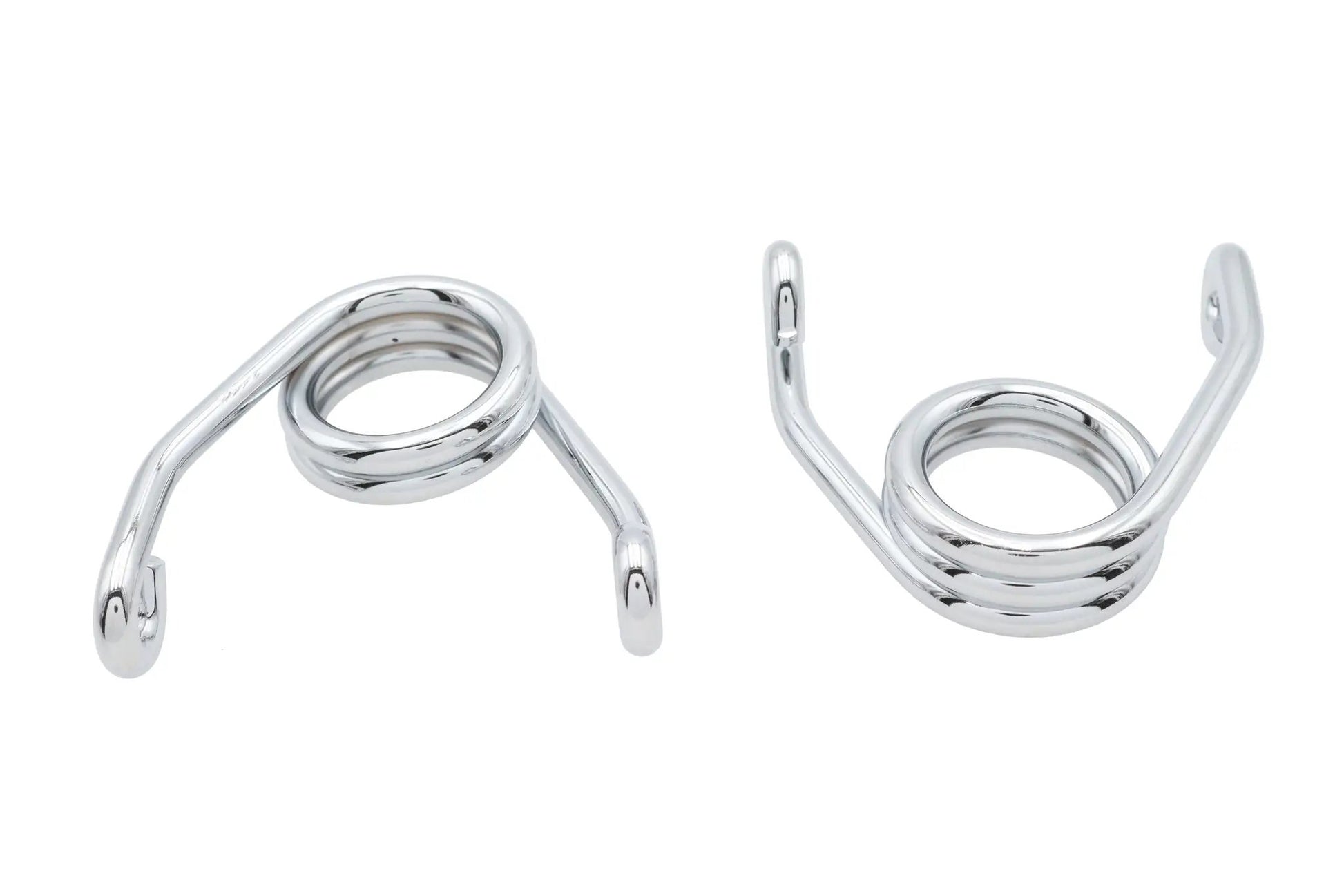 V-Twin Chrome 3-1/2 Inch Hair Pin Spring Set - Part Number 28-0007 by V-Twin