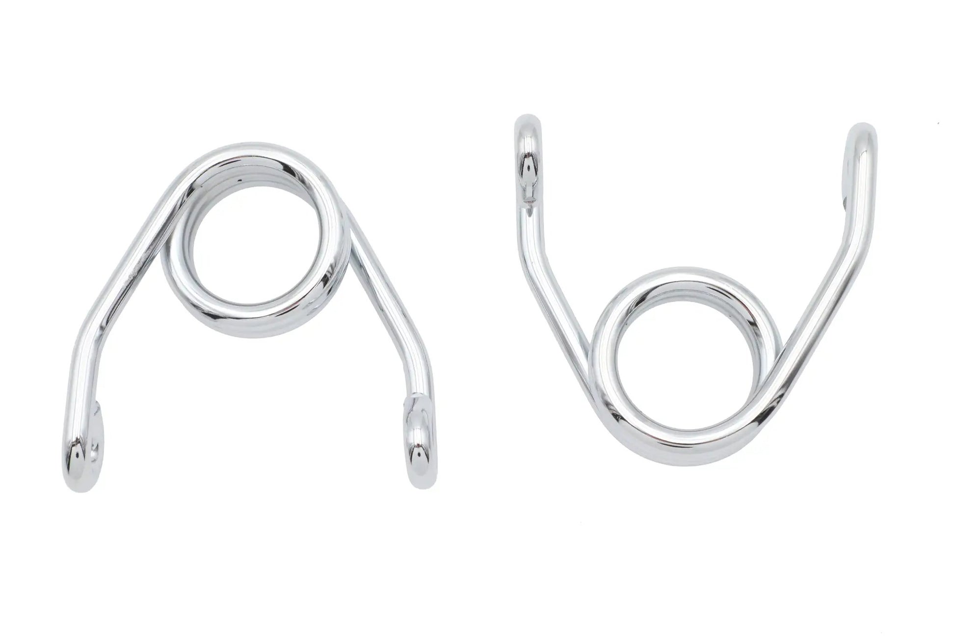 V-Twin Chrome 3-1/2 Inch Hair Pin Spring Set - Part Number 28-0007 by V-Twin