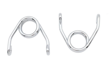 V-Twin Chrome 3-1/2 Inch Hair Pin Spring Set - Part Number 28-0007 by V-Twin