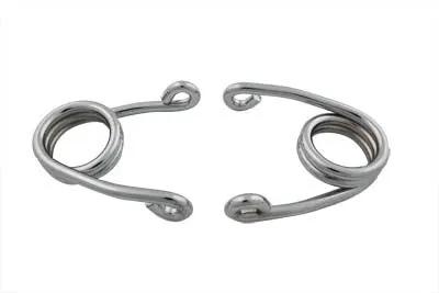 V-Twin Chrome 3 Inch Torsion Seat Spring Set – Fits Harley Davidson and Custom Motorcycles by V-Twin
