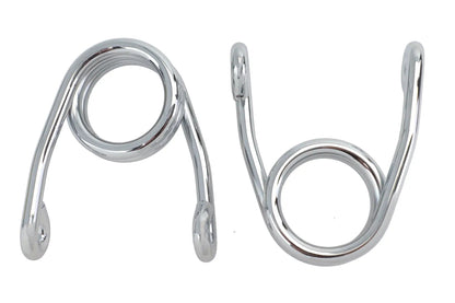 V-Twin Chrome 3 Inch Torsion Seat Spring Set – Fits Harley Davidson and Custom Motorcycles by V-Twin
