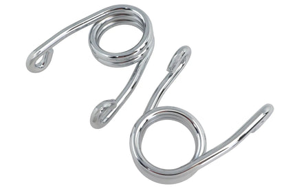 V-Twin Chrome 3 Inch Torsion Seat Spring Set – Fits Harley Davidson and Custom Motorcycles by V-Twin