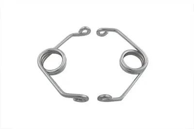 V-Twin Chrome 5 Inch Hair Pin Spring Set - Pair for Solo Seat Suspension by V-Twin