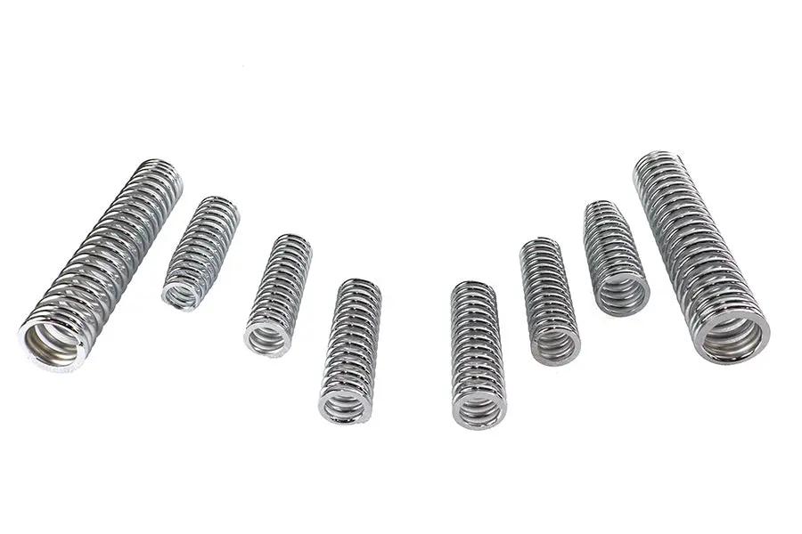 V-Twin Fork Spring Set Shot Peened for Harley Davidson FXSTS (1988-1997) by V-Twin